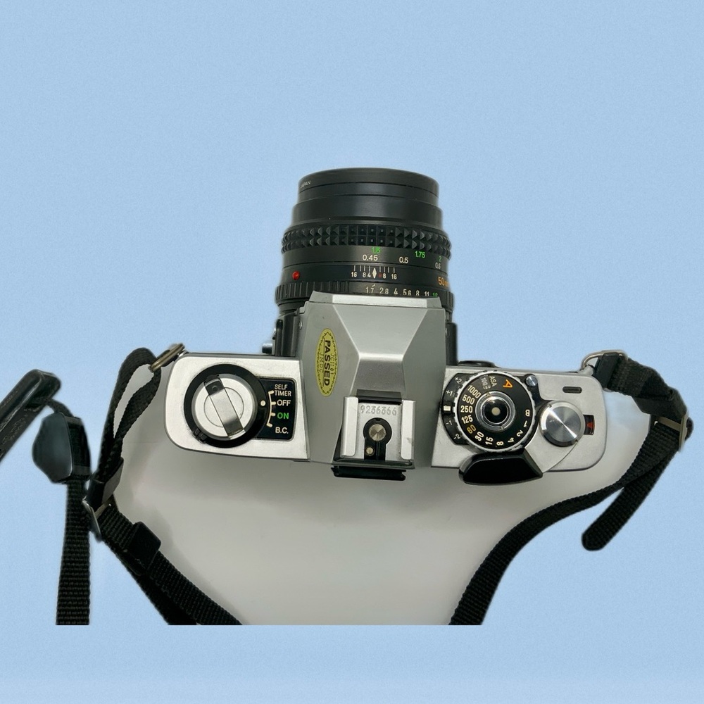 minolta xg 9 vintage 35mm camera 50mm minolta lens made in japan slr - Picture 4 of 7
